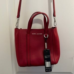Marc Jacobs Leather Mini Tag Tote